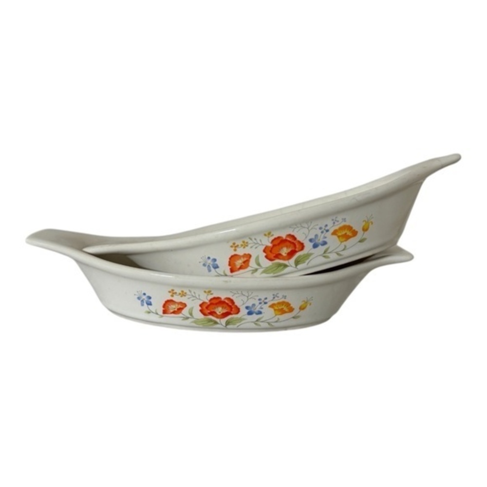 Vintage Northland Ovenproof Mini Baking Dishes Japan Set of 2